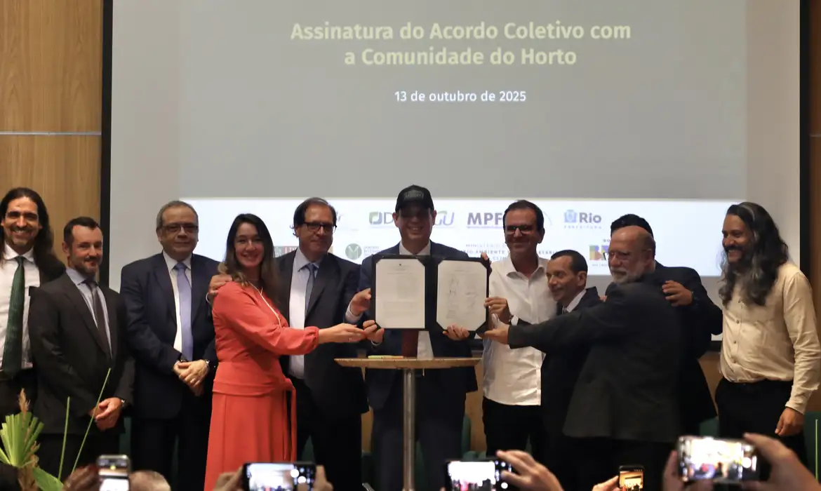 Comunidade do Horto e Jardim Botânico assinam acordo histórico no Rio 
