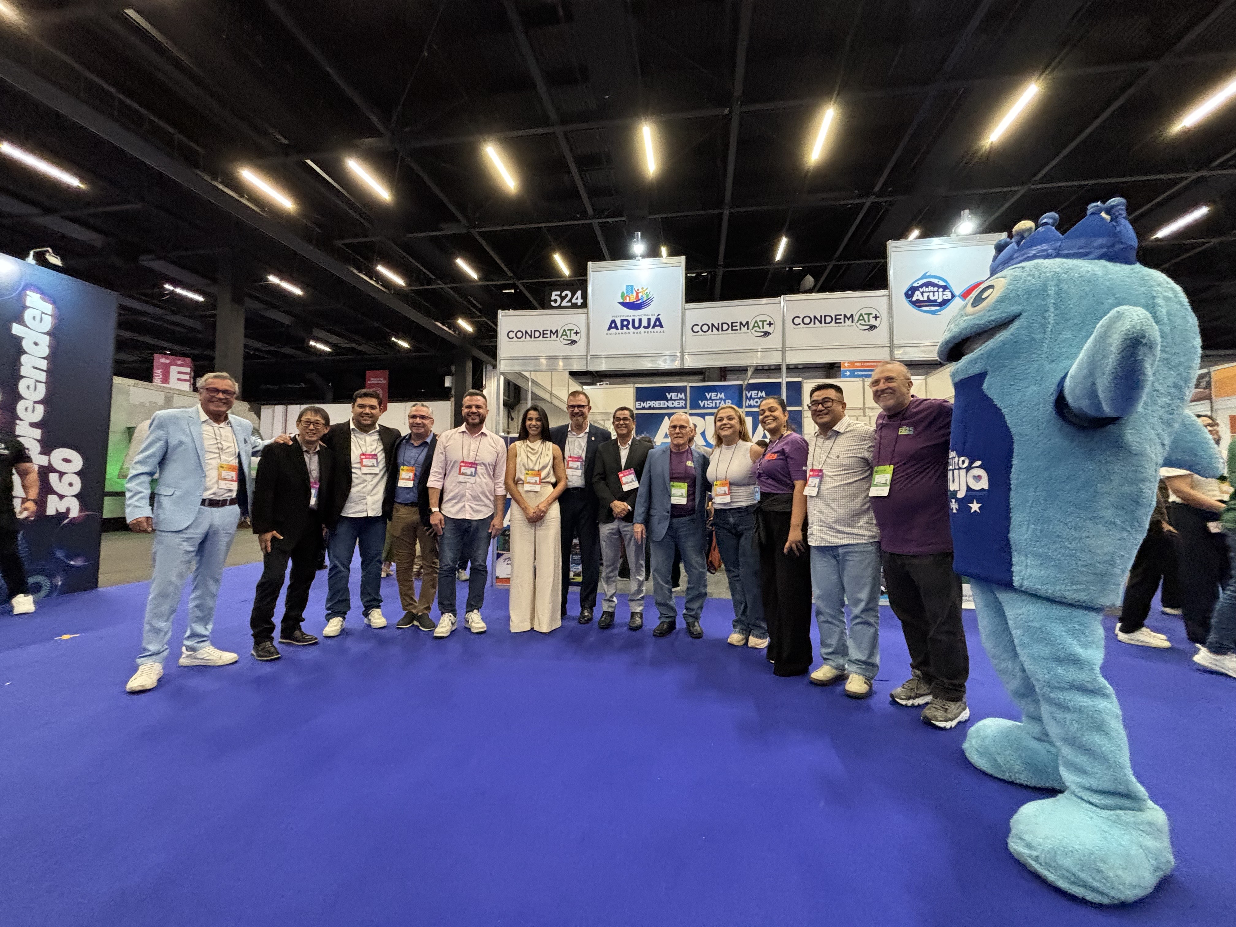 Abertura da Feira do Empreendedor 2025 reúne lideranças regionais do Condemat+