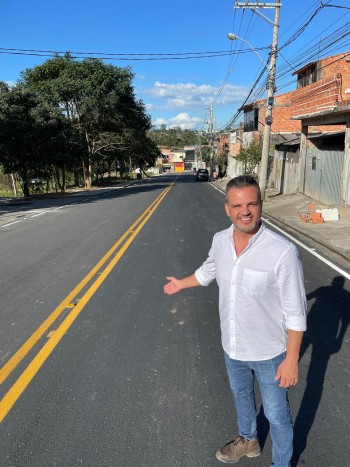 Itaquá faz balanço e soma mais de 100 km de ruas pavimentadas desde 2021