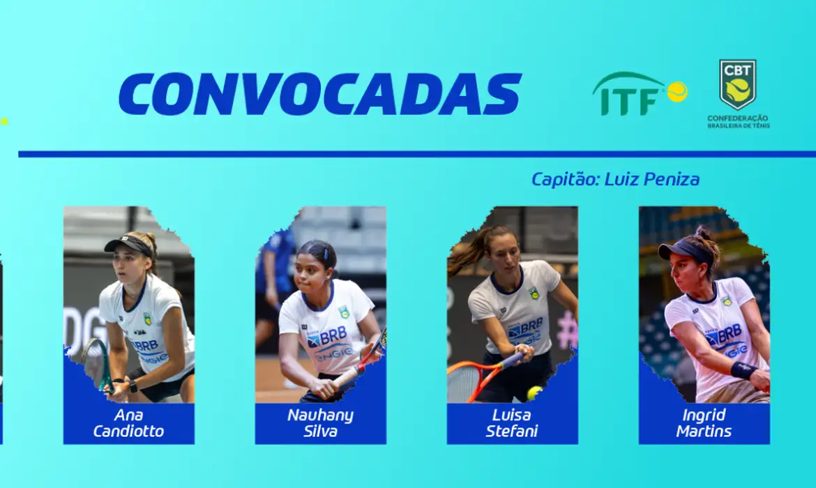 Tênis: seleção é convocada para playoffs da da Billie Jean King Cup