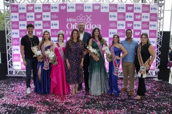 Poá celebra a beleza e a tradição com a coroação da Miss Orquídea 2025