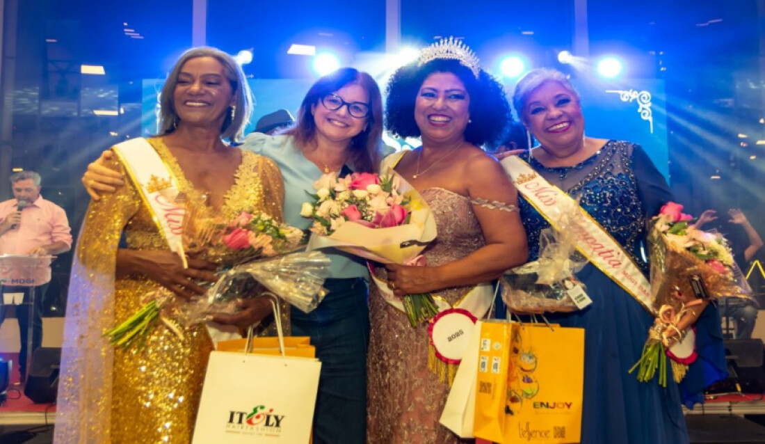 Miss e Mister 60+ de Mogi são escolhidos em noite de festa