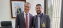 Vereador André Dourado é recebido no Ministério das Relações Institucionais