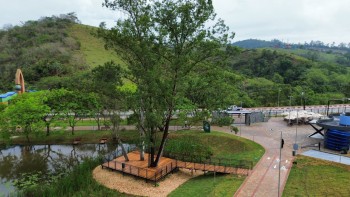 Guararema inaugura Parque do Lago “Professora Aurea Maria Camargo Ramos”