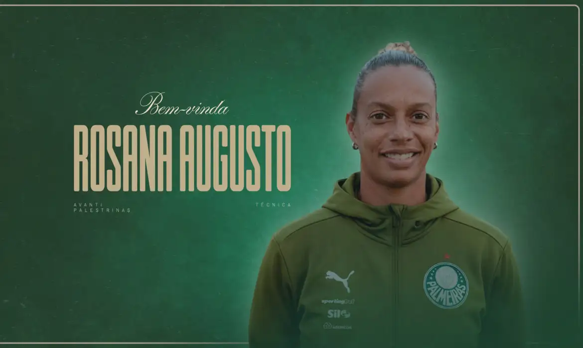 Após deixar Flamengo, Rosana Augusto assume time feminino do Palmeiras