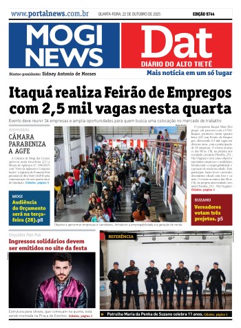 Edição Mogi News/Dat 22 de outubro de 2025