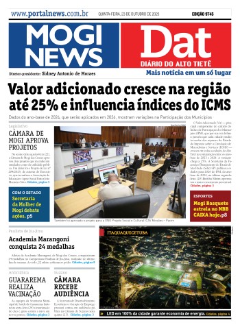 Edição Mogi News/Dat 23 de outubro de 2025