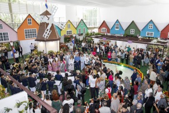 Tradição e encanto marcam a abertura da Orquídea Fest Poá 2025