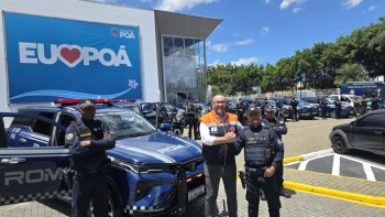 Poá reforça frota da Guarda Civil Municipal com novos veículos e motocicletas 