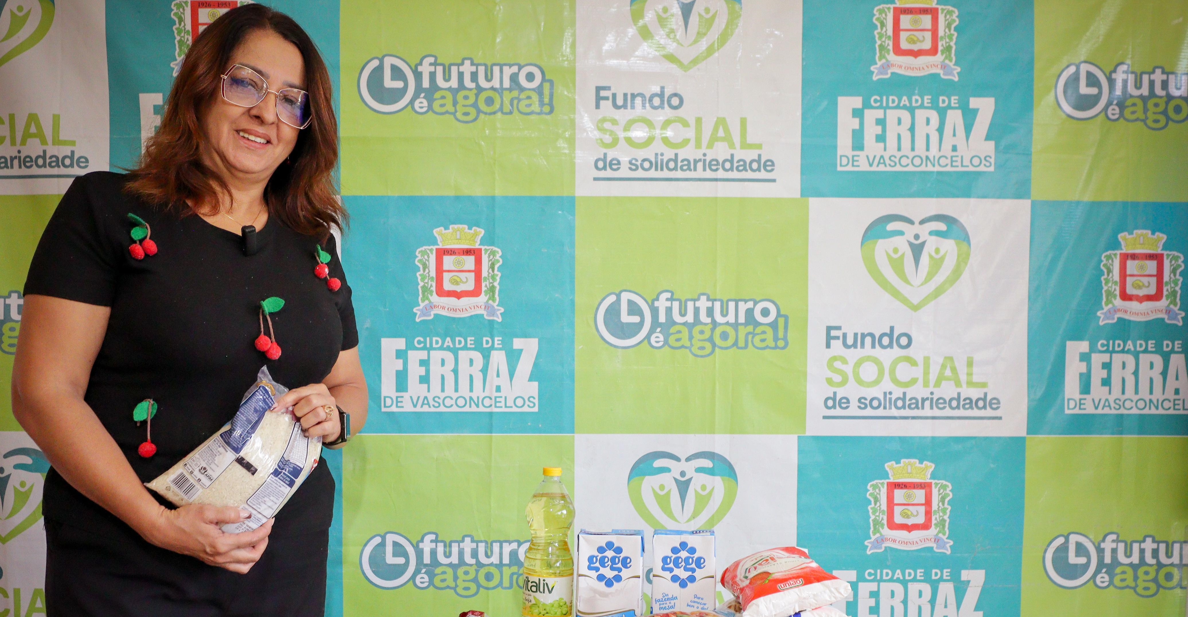 Ferraz irá beneficiar mais de 5 mil pessoas com doações da 41ª Festa da Uva Fina