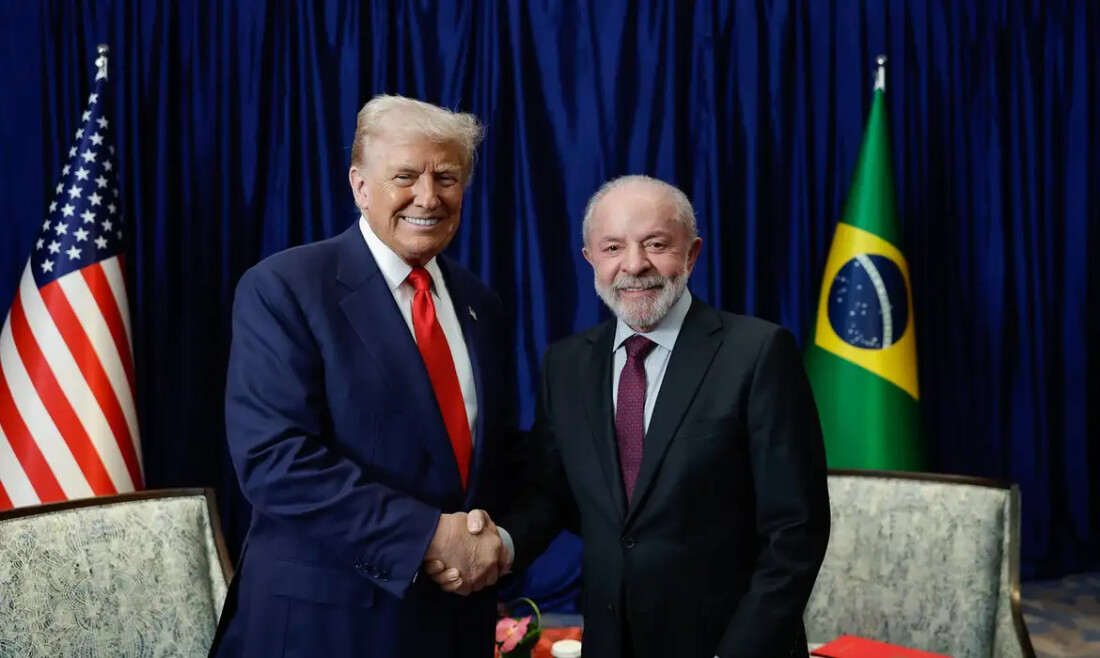 Casa Branca publica foto de encontro de Lula e Trump
