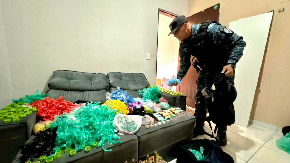 GCM de Itaquá apreende 22,7 mil porções de drogas na Operação Guardiã Azul