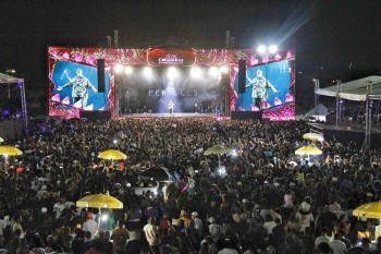 Saulo Souza retoma tradição e Poá recebe mais de 160 mil pessoas na Orquídea Fest