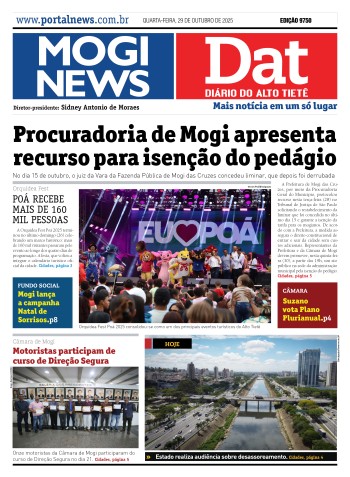 Edição Mogi News/Dat 29 de outubro de 2025