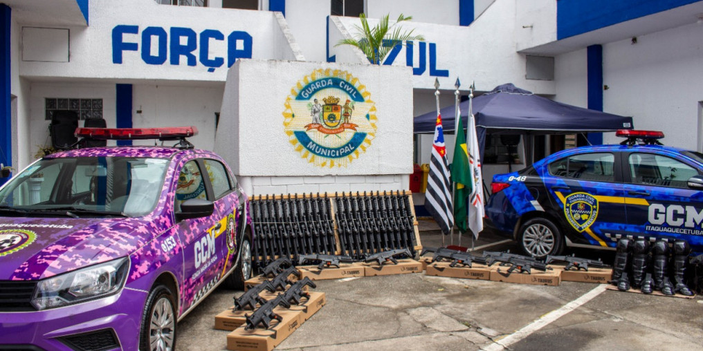 GCM recebe mais 60 armas e equipamentos