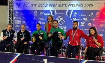 Tênis de mesa paralímpico: Thaís Severo leva ouro e prata na França