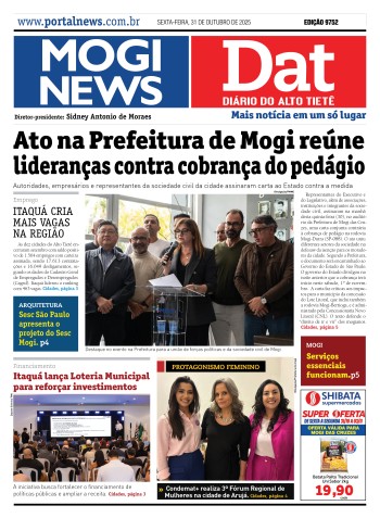 Edição Mogi News/Dat 31 de outubro de 2025