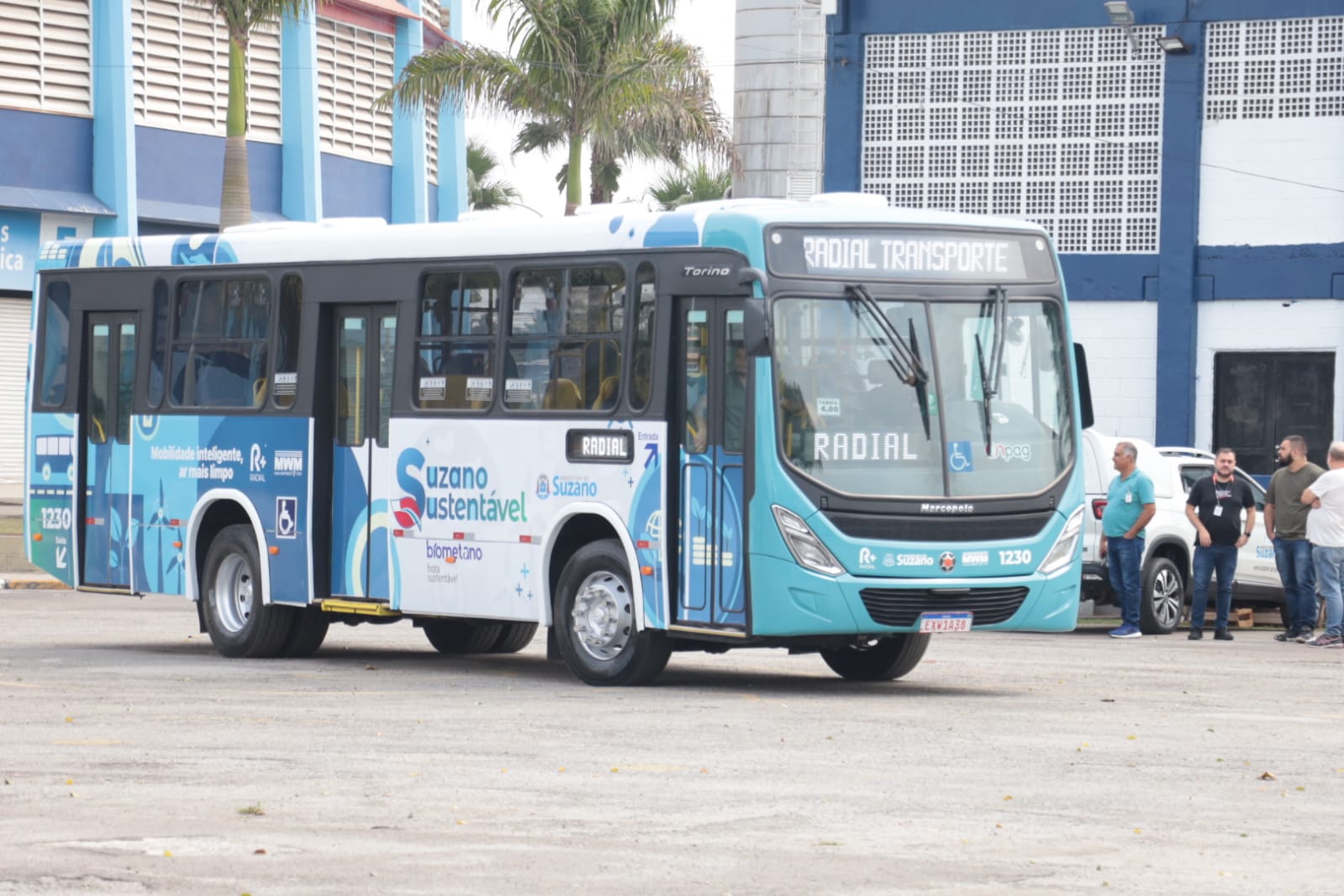 Ônibus movido a biometano economiza mil litros de diesel nos primeiros 3 mil km rodados
