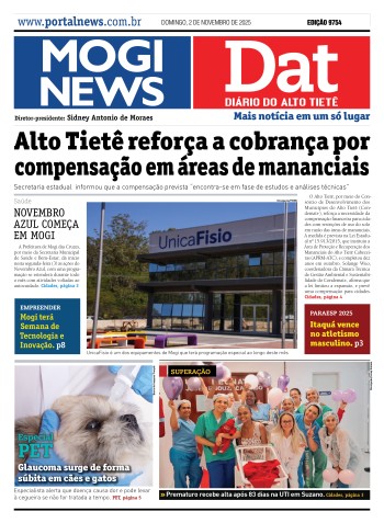 Edição Mogi News/Dat 2 de novembro de 2025