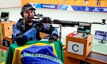 Tiro esportivo: Alexandre Galgani é bronze em etapa da Copa do Mundo