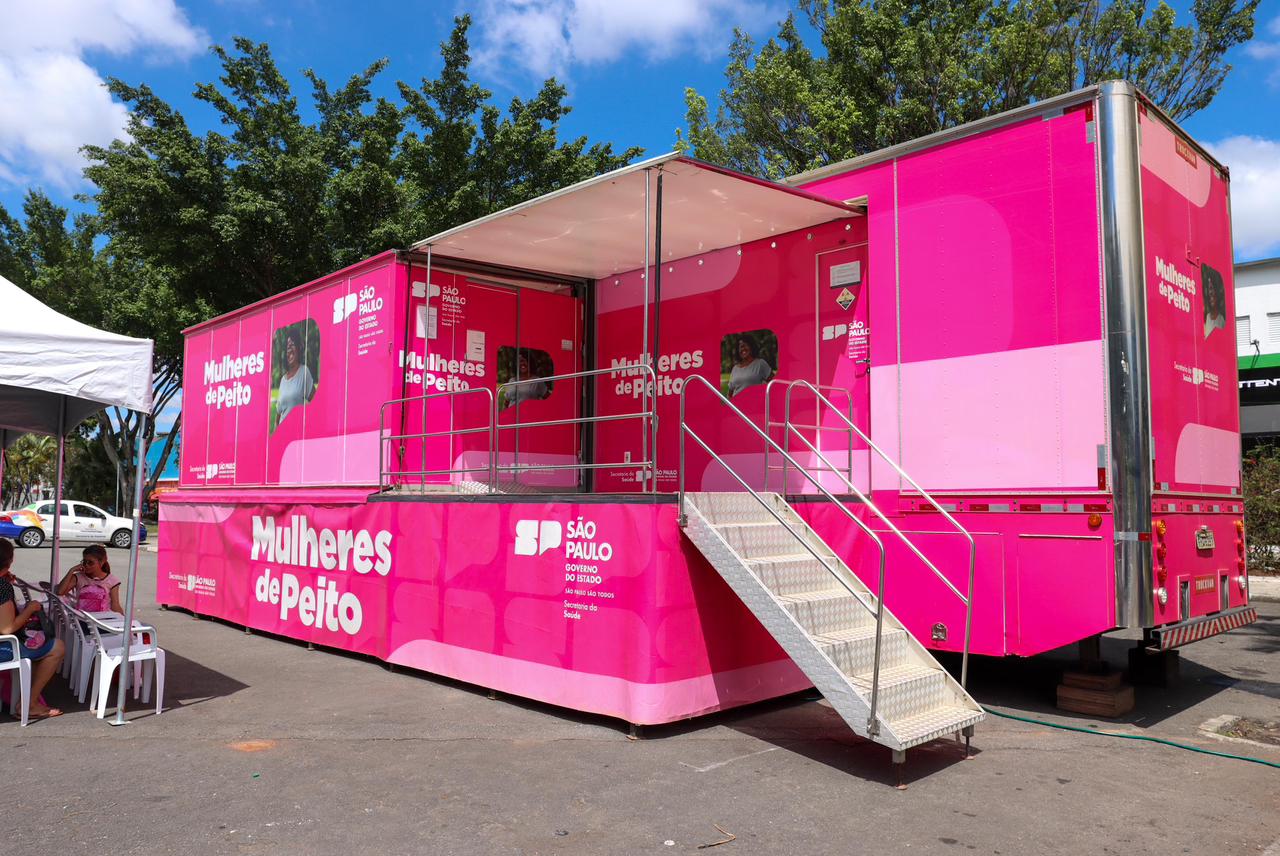 Itaquá recebe carreta da mamografia de 11 a 22 de novembro