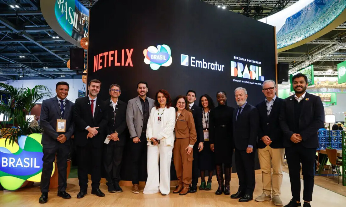 Embratur e Netflix lançam guia turístico do Brasil na WTM Londres