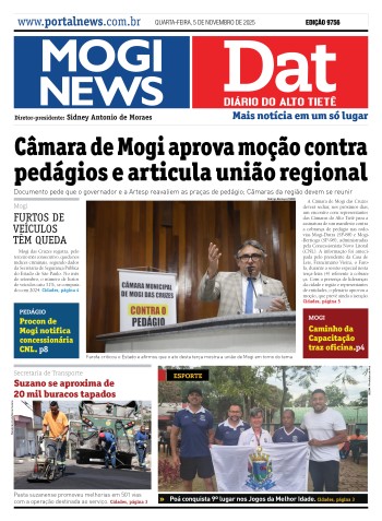 Edição Mogi News/Dat 5 de novembro de 2025