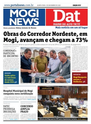 Edição Mogi News/Dat 5 de novembro de 2025