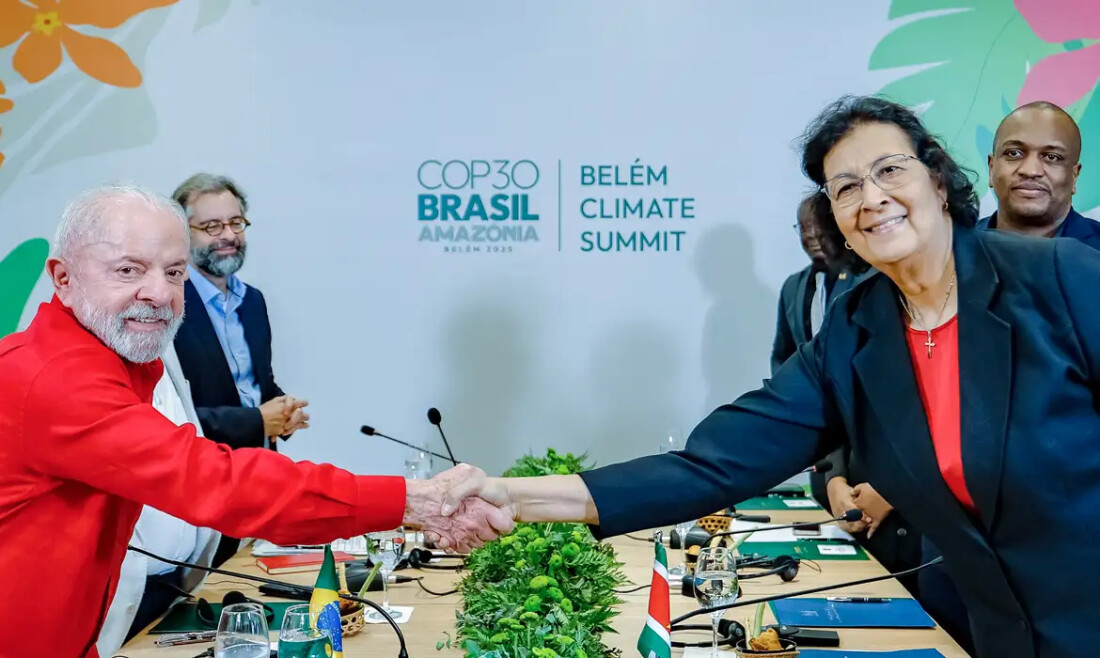 Lula se reúne com líderes do Suriname e de Papua Nova Guiné na COP30