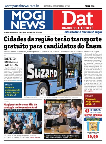 Edição Mogi News/Dat 7 de novembro de 2025
