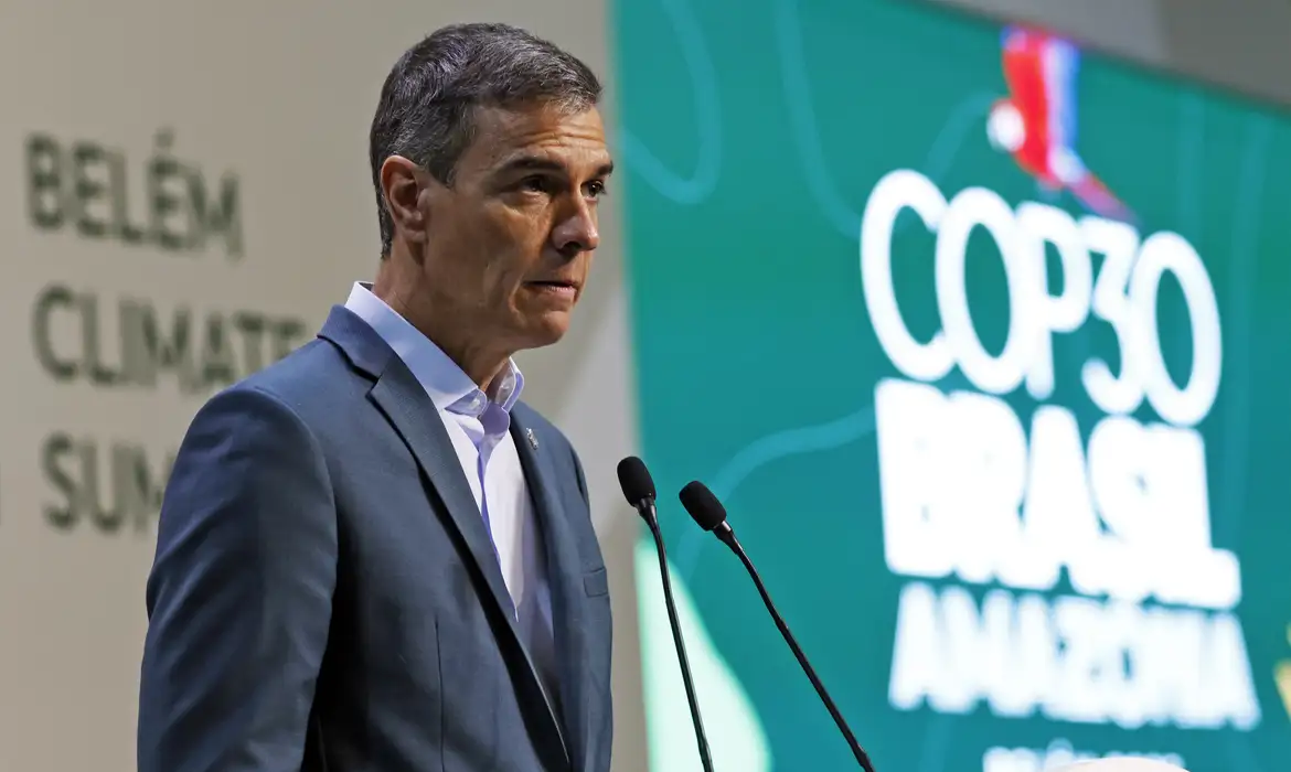 Presidente espanhol diz que liderança do Brasil na COP30 é inspiradora
