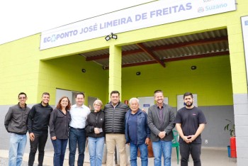 Ecoponto inaugurado no Miguel Badra é a 5ª unidade disponível em Suzano