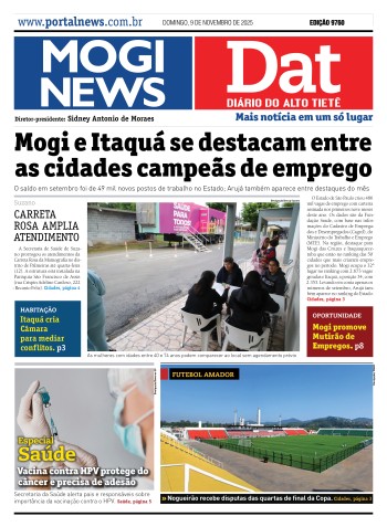 Edição Mogi News/Dat 9 de novembro de 2025