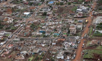 Lula presta solidariedade aos familiares de vítimas de tornado no PR