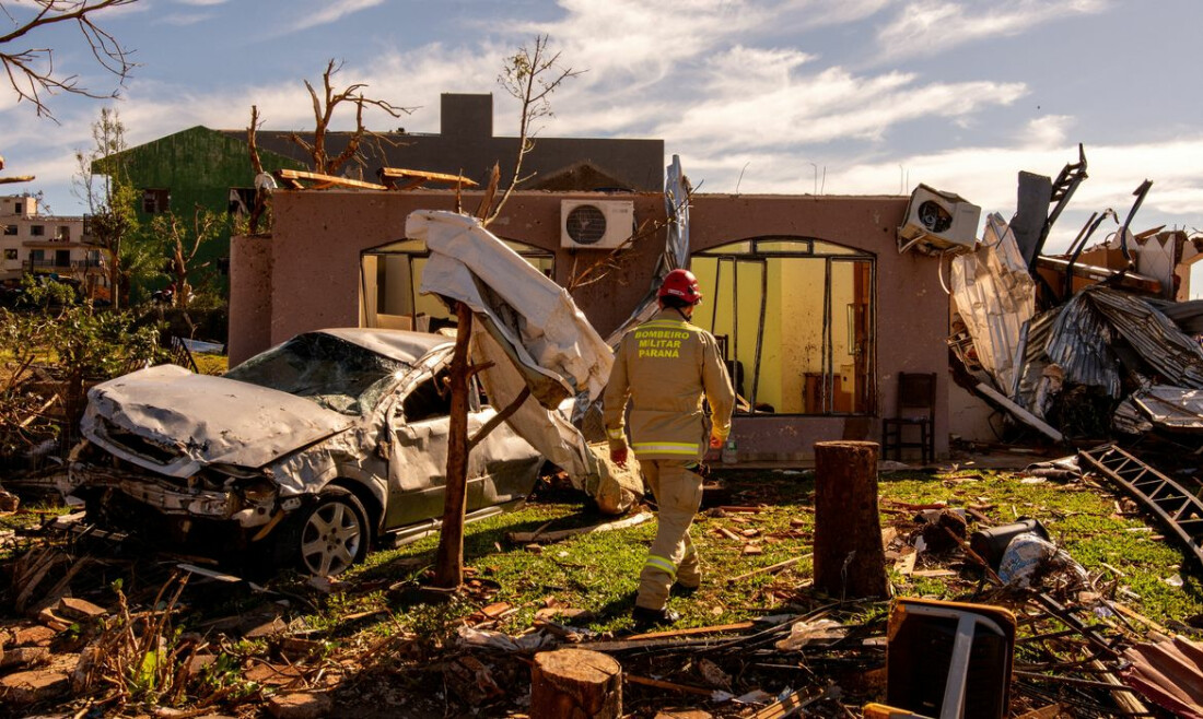 Tornados simultâneos no Sul surpreenderam meteorologistas