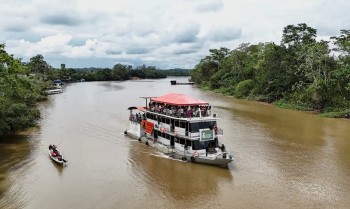 Flotilha Yaku Mama chega à COP30 com demandas de povos indígenas