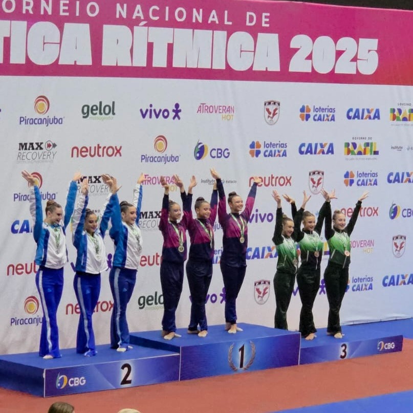 Guararema conquista 1º lugar no Torneio Nacional de Ginástica Rítmica