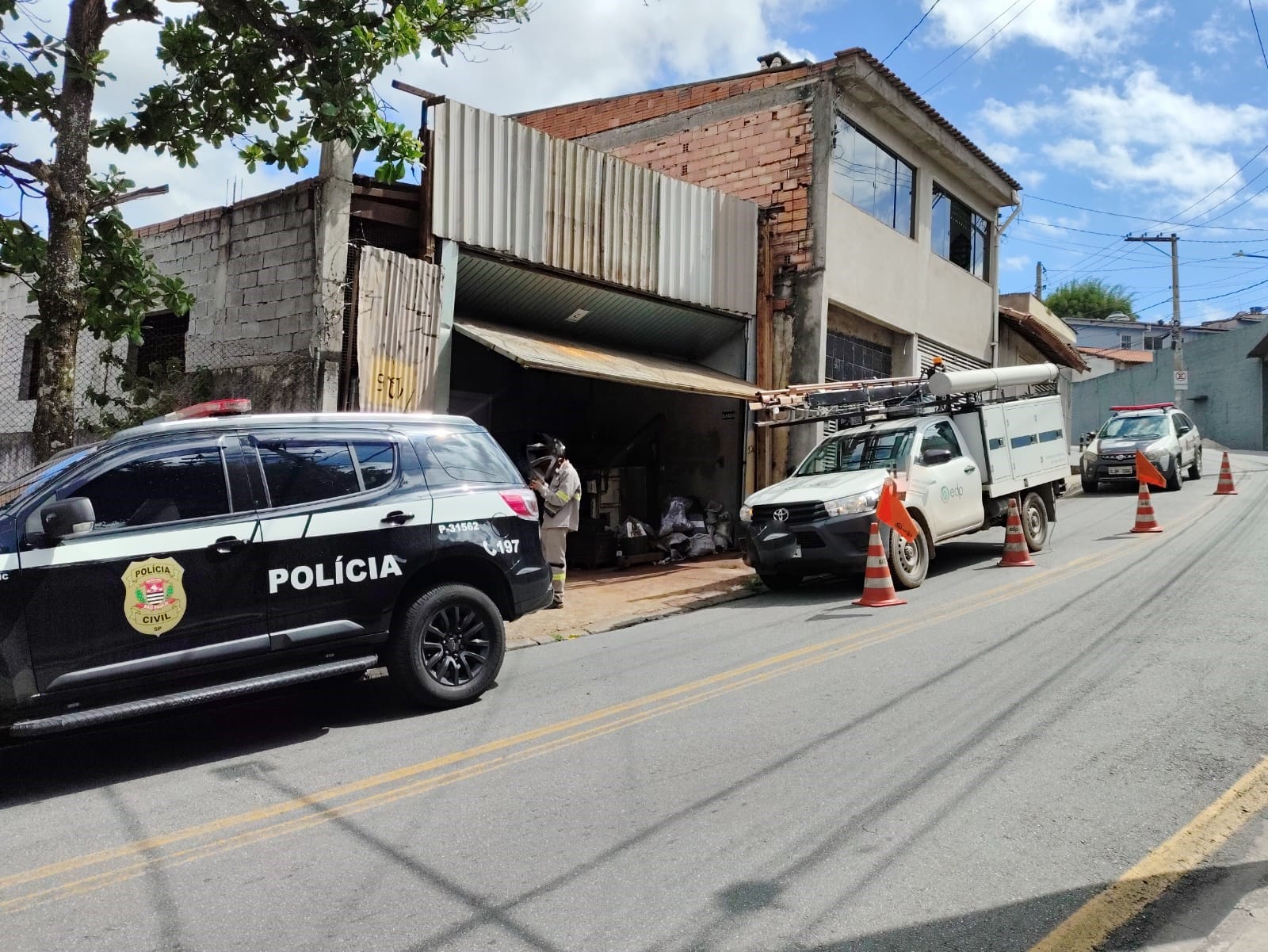 Polícia Civil e EDP flagram furto de energia em indústria de Ferraz 