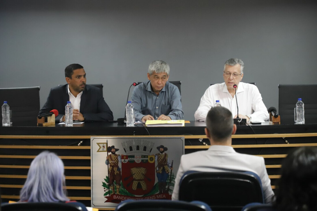 Câmara de Mogi recebe Secretaria de Finanças em audiência para debater a LDO