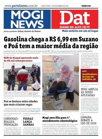 Edição Mogi News/Dat 13 de novembro de 2025