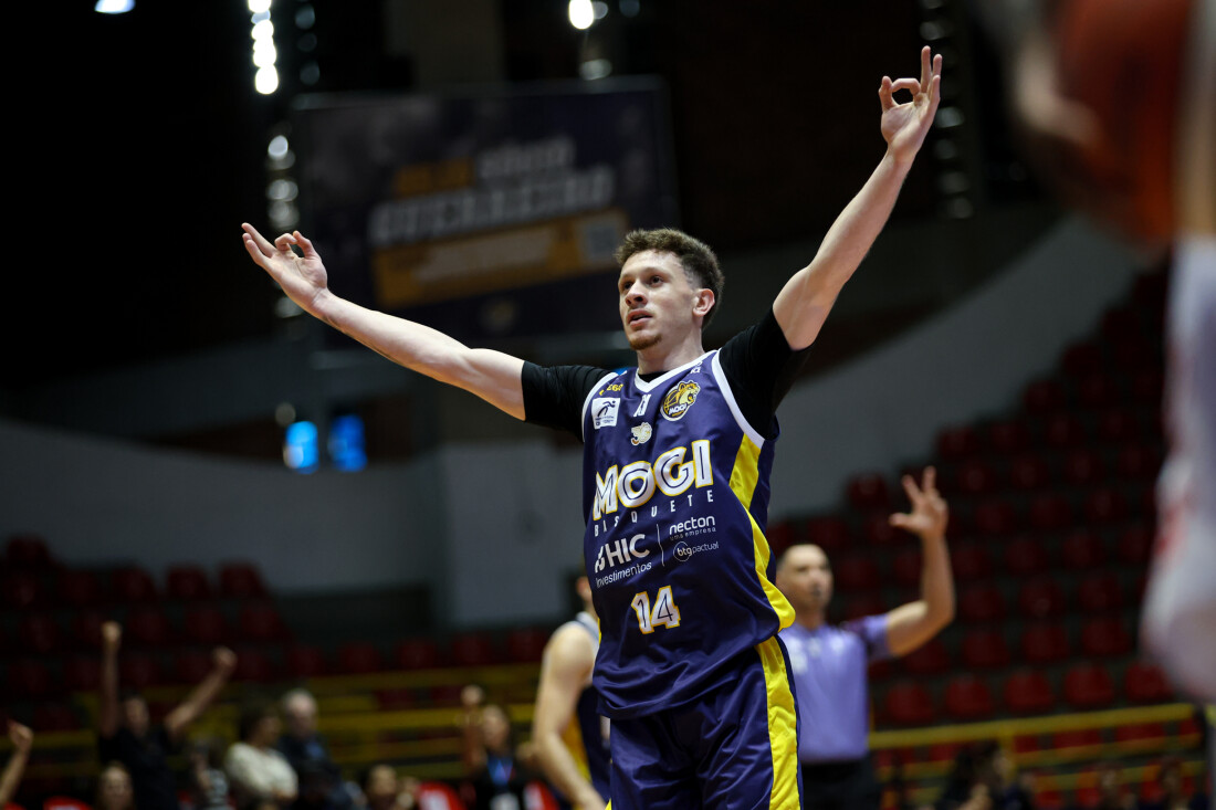 Mogi Basquete encara o Rio Claro em casa nesta sexta-feira (14), no Hugão