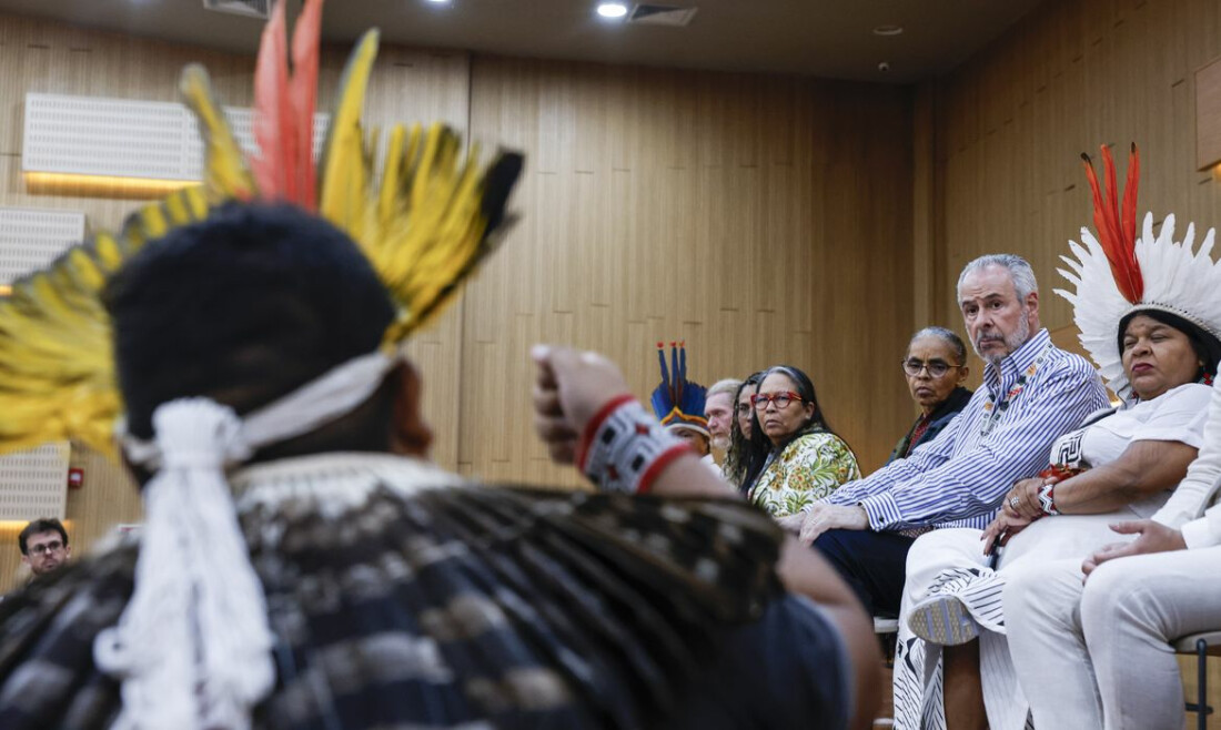 Após protesto, indígenas Munduruku são recebidos por presidente da COP