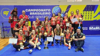 SESI-SP conquista seu 19º título no Campeonato Brasileiro de Vôlei Sentado 