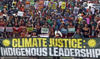 COP30: marcha global indígena em Belém cobra demarcação de territórios
