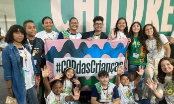 COP30: crianças participam de negociações em dia dedicado à infância