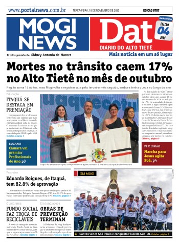 Edição Mogi News / Dat 18 de novembro de 2025