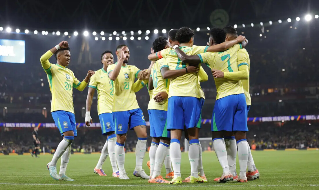 Brasil terá Wesley na lateral-direita em jogo contra Tunísia na terça