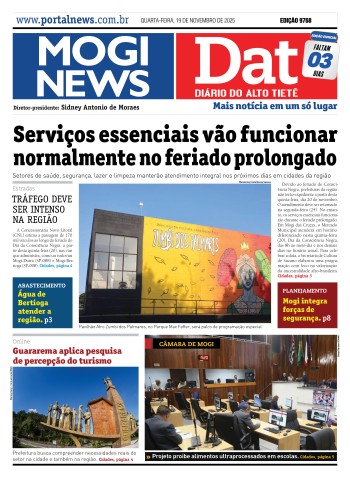 Edição Mogi News / Dat 19 de novembro de 2025