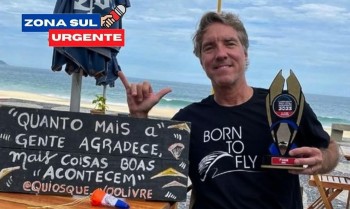 Bicampeão de asa-delta morre ao cair de parapente no Rio