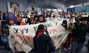 Demarcação de terras e maior participação mobilizaram protestos na COP